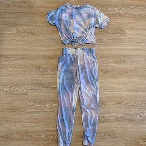 Pastel cloud ☁️ TieDye lounge set